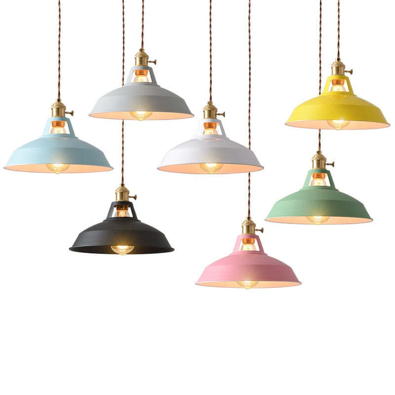 SolaraLux Modern LED Metal Pendant Lamp For Living Rooms