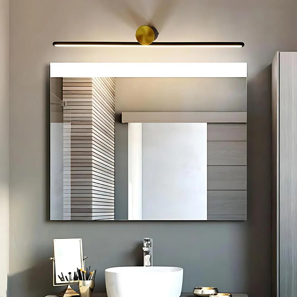 LumaWave Modern Bathroom Wall Lamp With A Fluid Glow