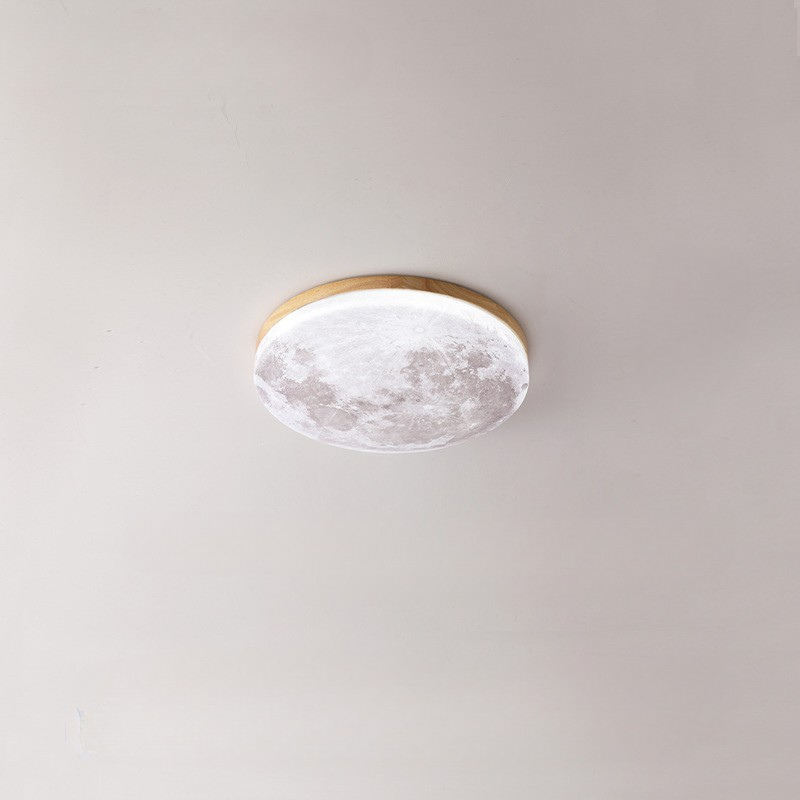 Aurelle | Round Ceiling Lamp With Japanese-Inspired Glow