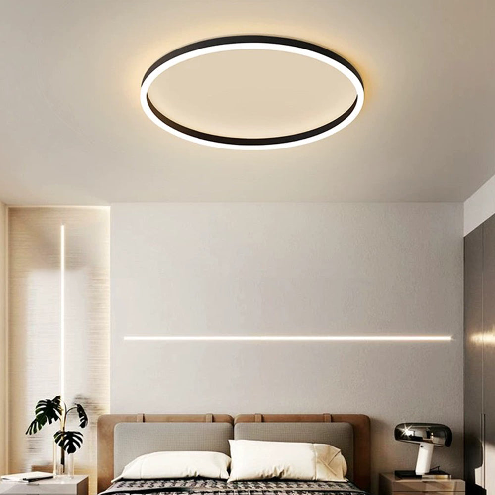 Lumenara Elegant Metal LED Ceiling Lamp for Modern Homes