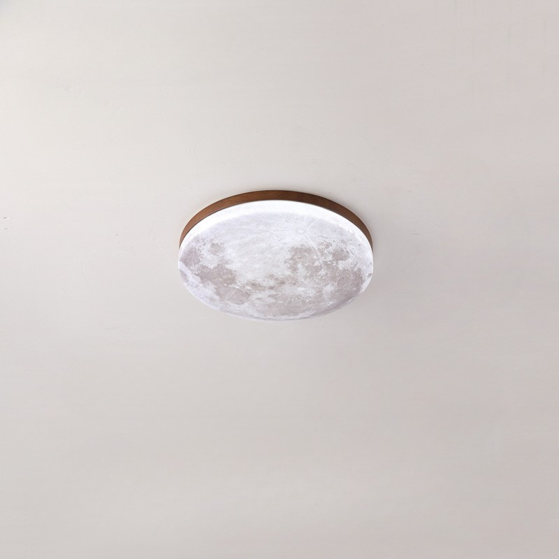 Aurelle | Round Ceiling Lamp With Japanese-Inspired Glow