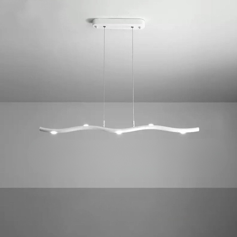Novara Slim Linear LED Pendant Light for Kitchen Spaces