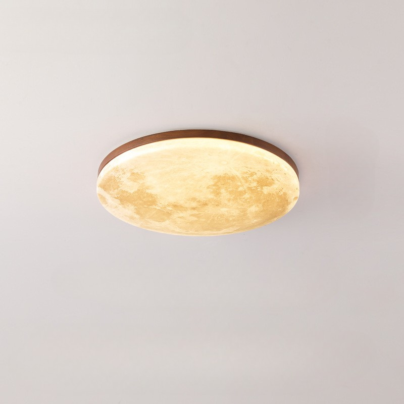 Aurelle | Round Ceiling Lamp With Japanese-Inspired Glow