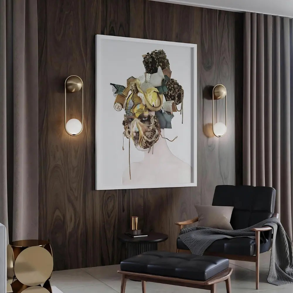 AurelaGlow Modern Wall Sconce For Sleek Interior Lighting