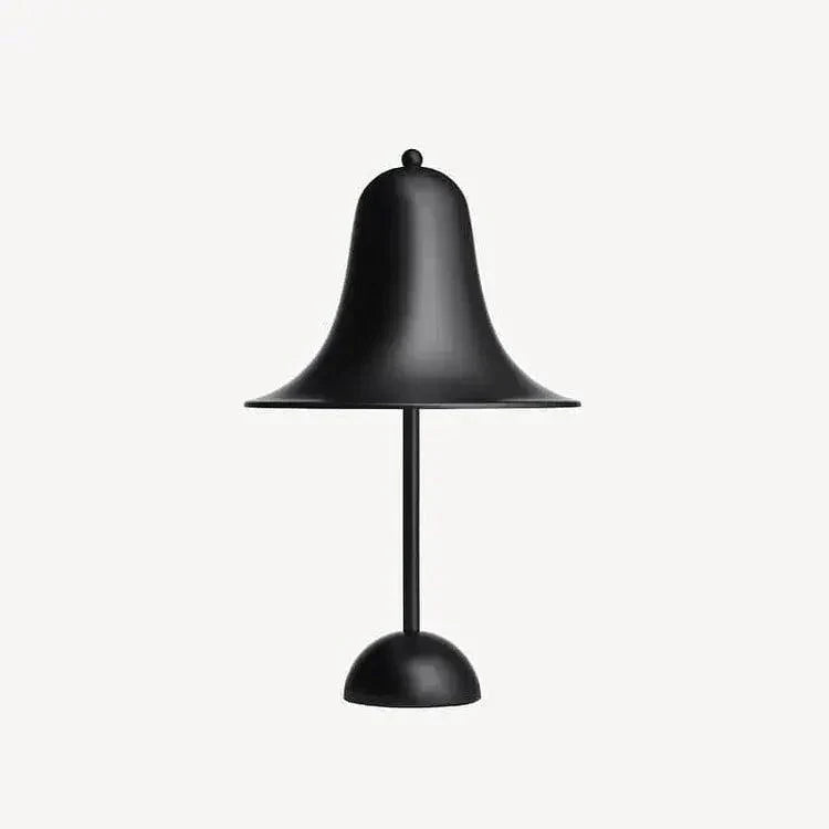 LumaCove | Rechargeable Touch Table Lamp, Brushed Metal