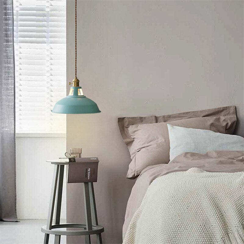SolaraLux Modern LED Metal Pendant Lamp For Living Rooms