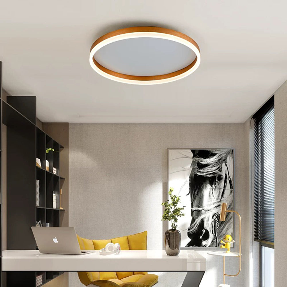 Lumenara Elegant Metal LED Ceiling Lamp for Modern Homes