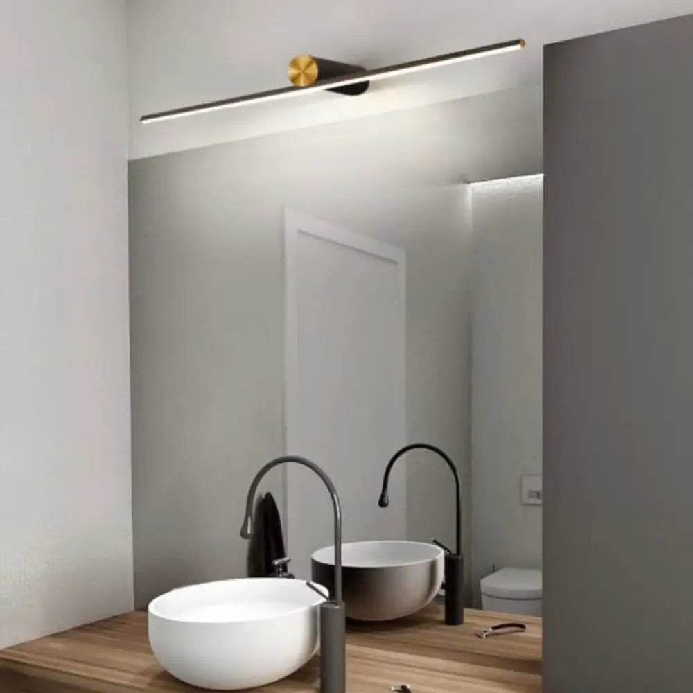 LumaWave Modern Bathroom Wall Lamp With A Fluid Glow