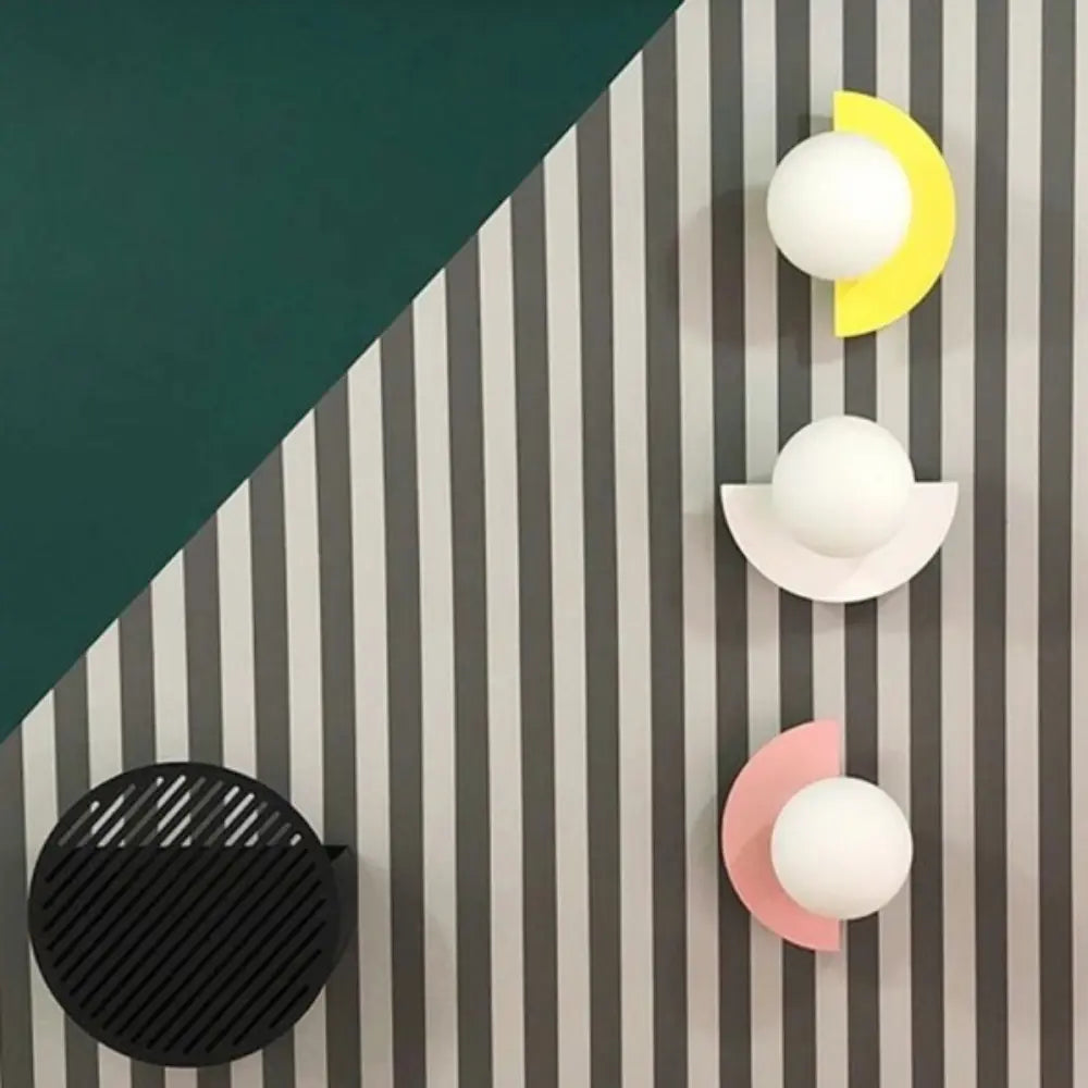 LumaLoop | Modern Circular LED Wall Lamp, Colorful Options