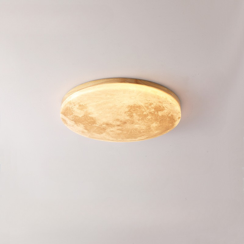 Aurelle | Round Ceiling Lamp With Japanese-Inspired Glow