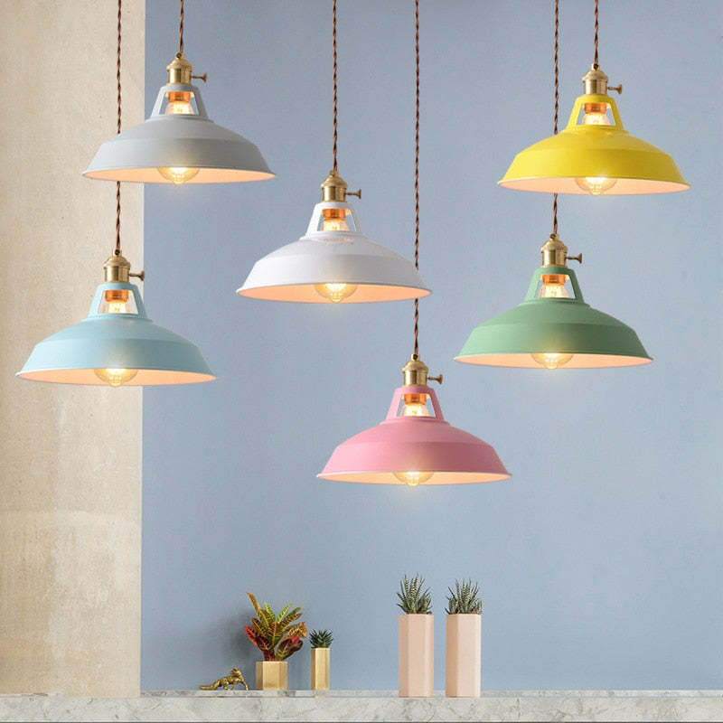 SolaraLux Modern LED Metal Pendant Lamp For Living Rooms