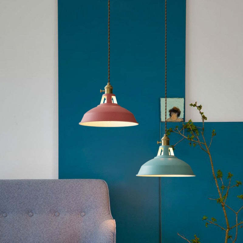 SolaraLux Modern LED Metal Pendant Lamp For Living Rooms