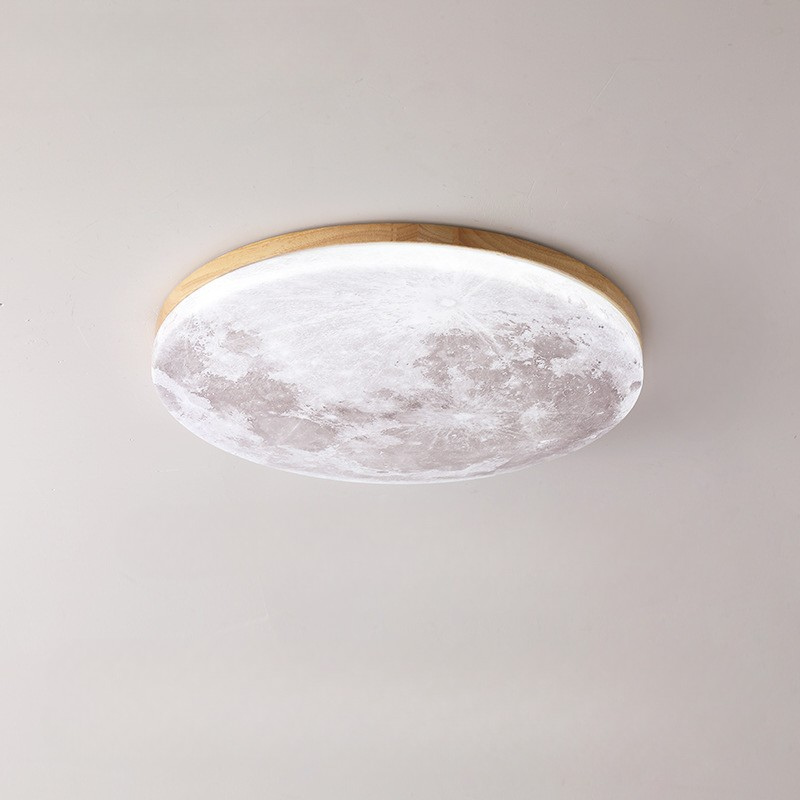 Aurelle | Round Ceiling Lamp With Japanese-Inspired Glow
