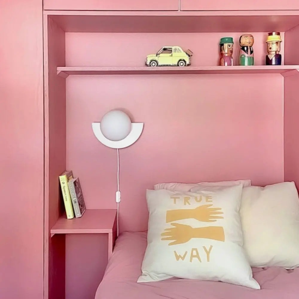 LumaLoop | Modern Circular LED Wall Lamp, Colorful Options