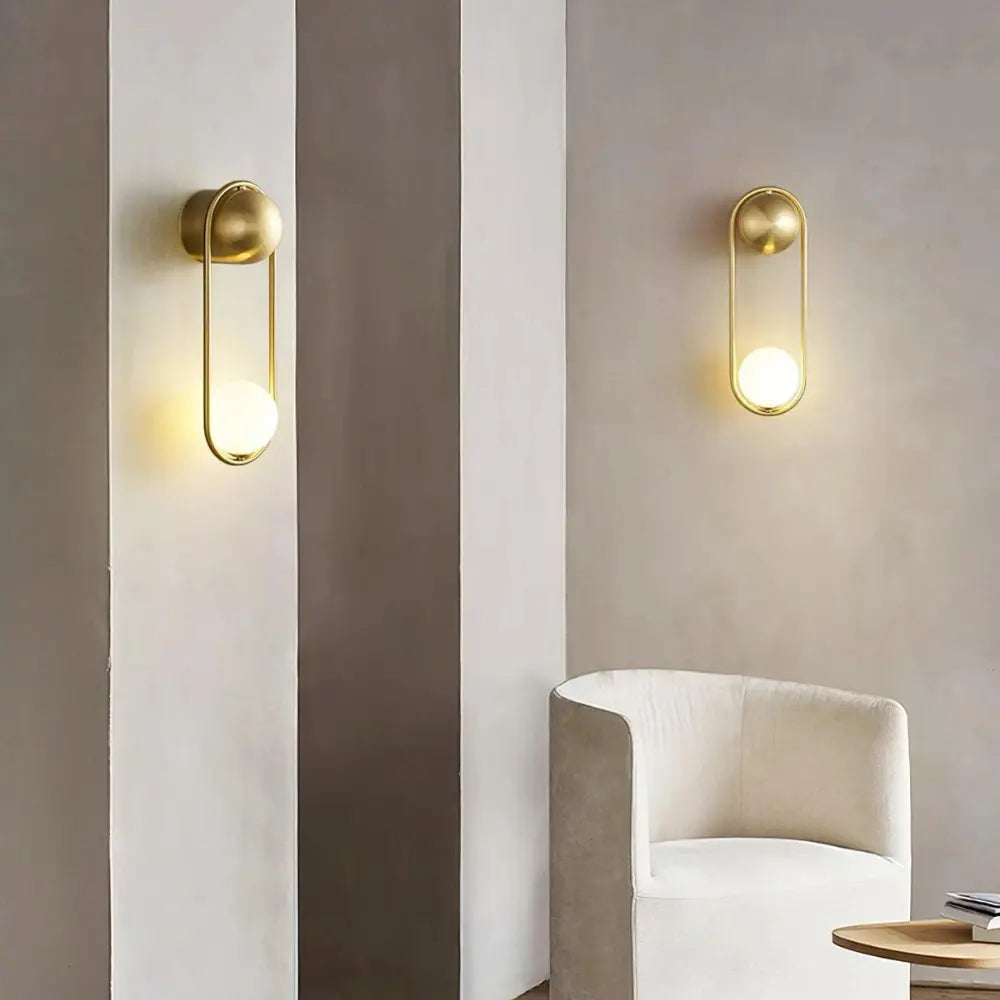 AurelaGlow Modern Wall Sconce For Sleek Interior Lighting