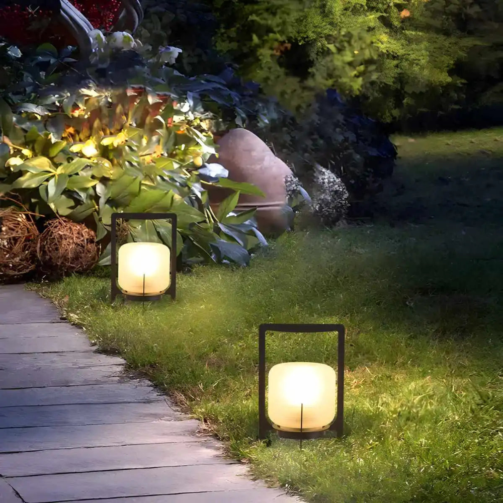 NovaForge | Solar Industrial Outdoor Lantern For Patios