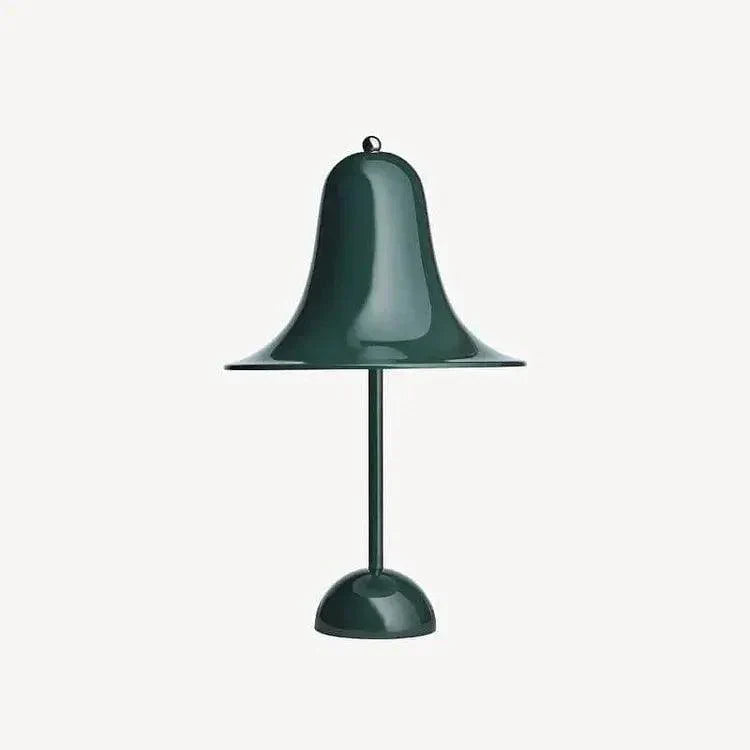 LumaCove | Rechargeable Touch Table Lamp, Brushed Metal