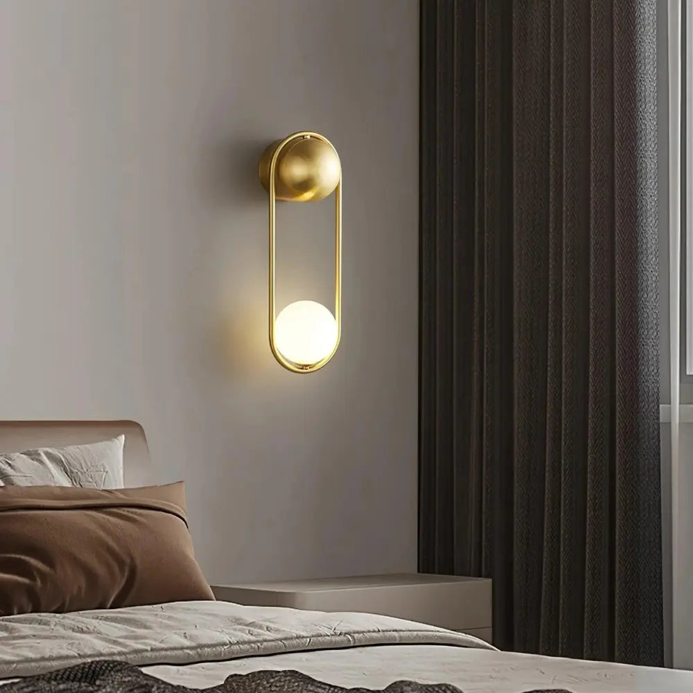 AurelaGlow Modern Wall Sconce For Sleek Interior Lighting