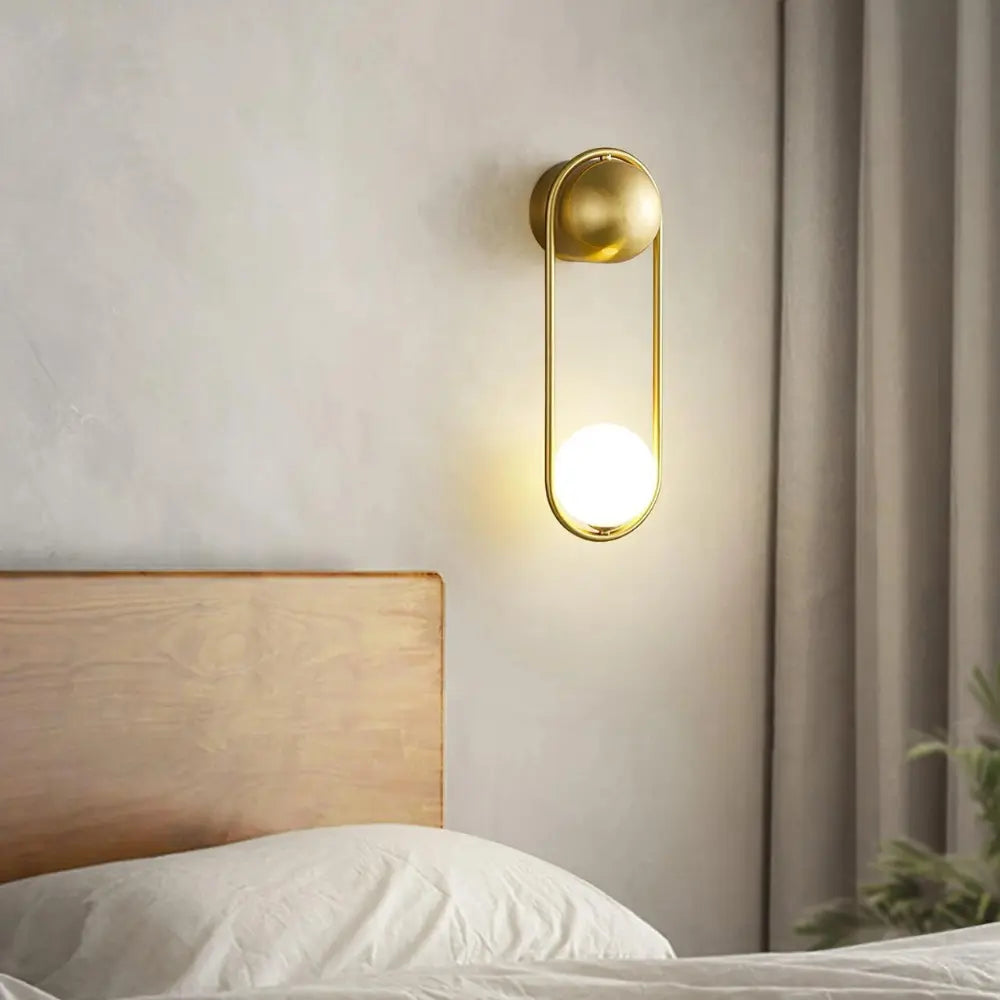 AurelaGlow Modern Wall Sconce For Sleek Interior Lighting