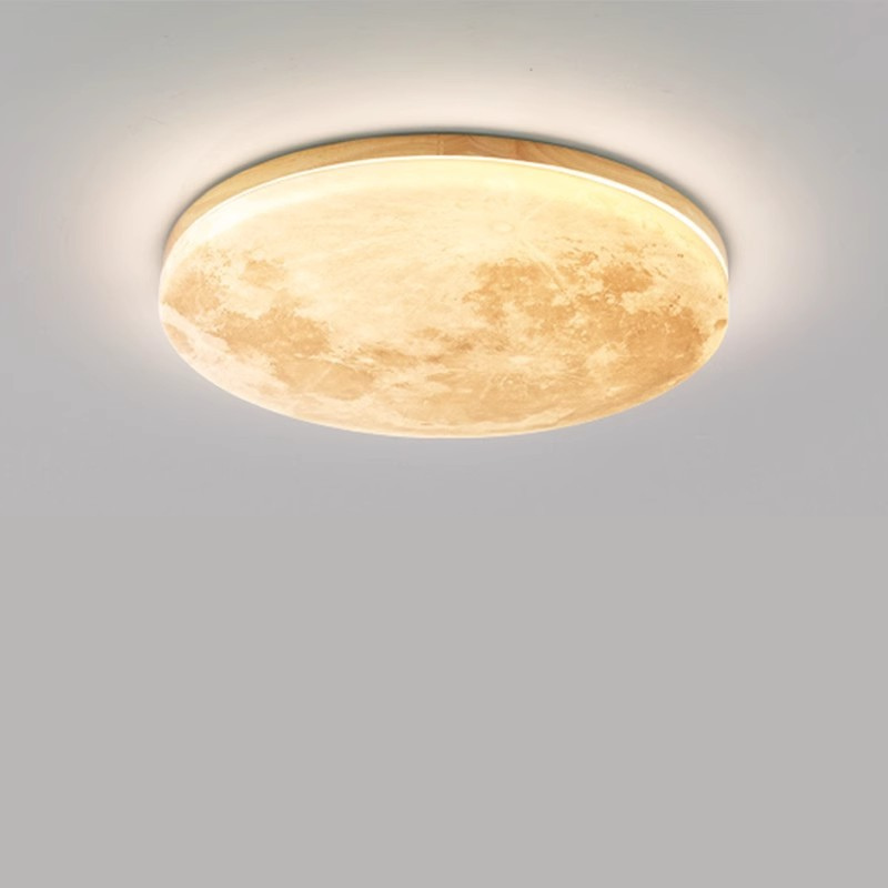 Aurelle | Round Ceiling Lamp With Japanese-Inspired Glow