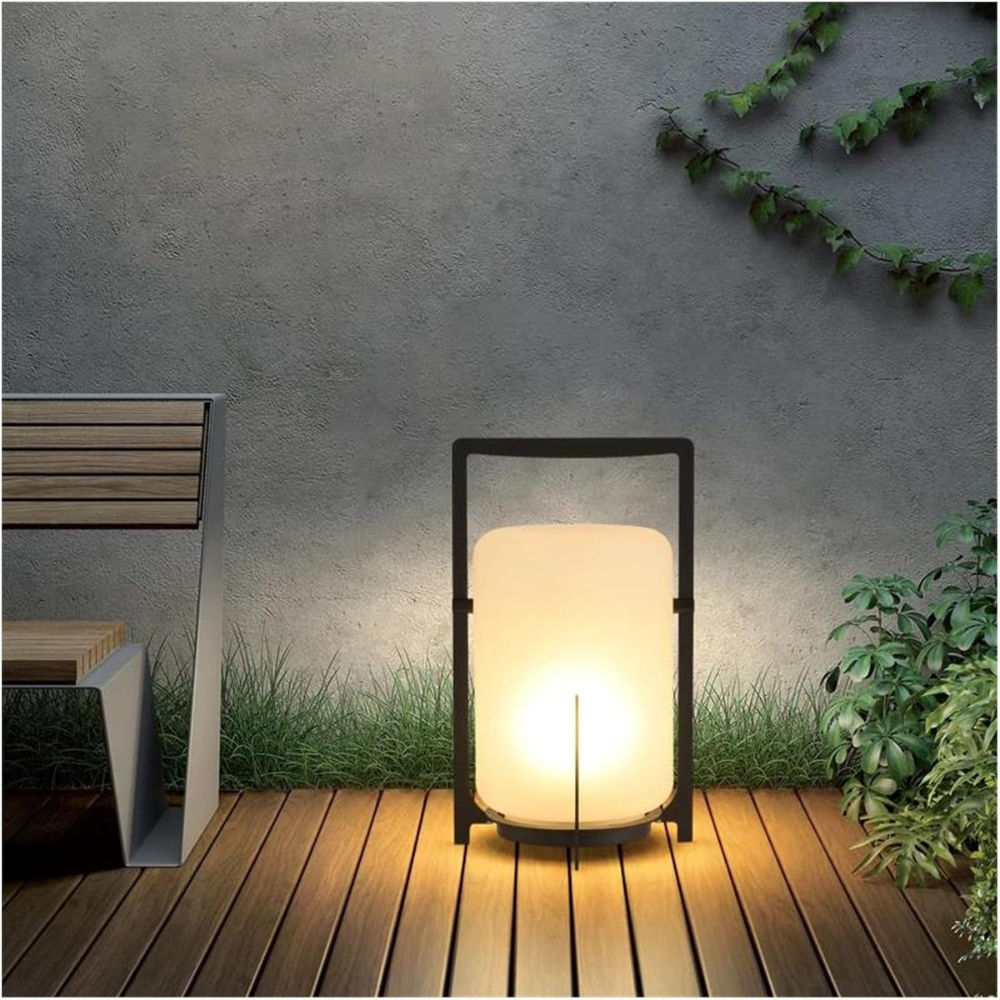 NovaForge | Solar Industrial Outdoor Lantern For Patios