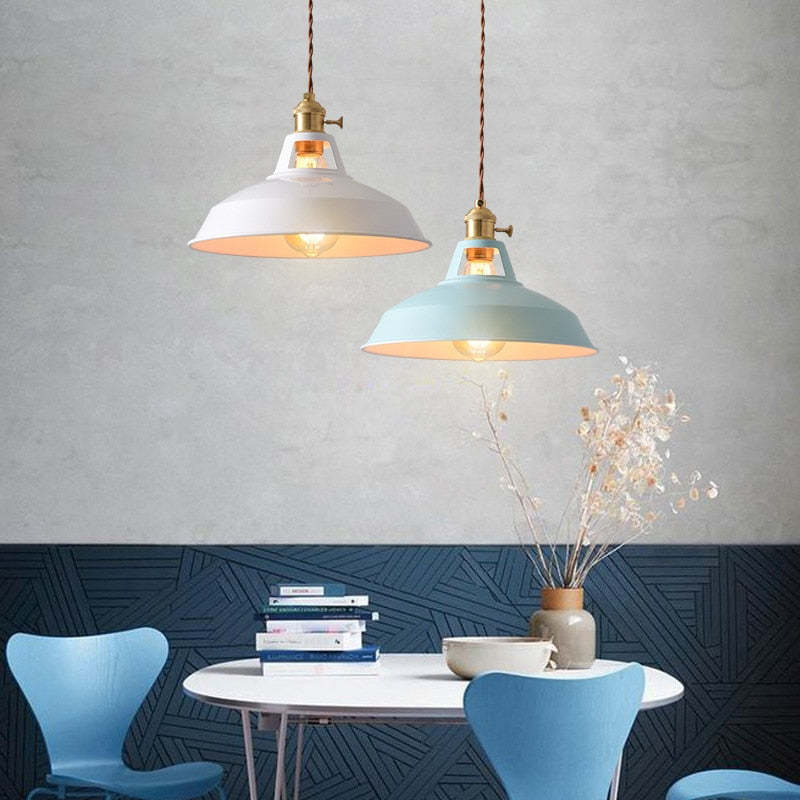 SolaraLux Modern LED Metal Pendant Lamp For Living Rooms
