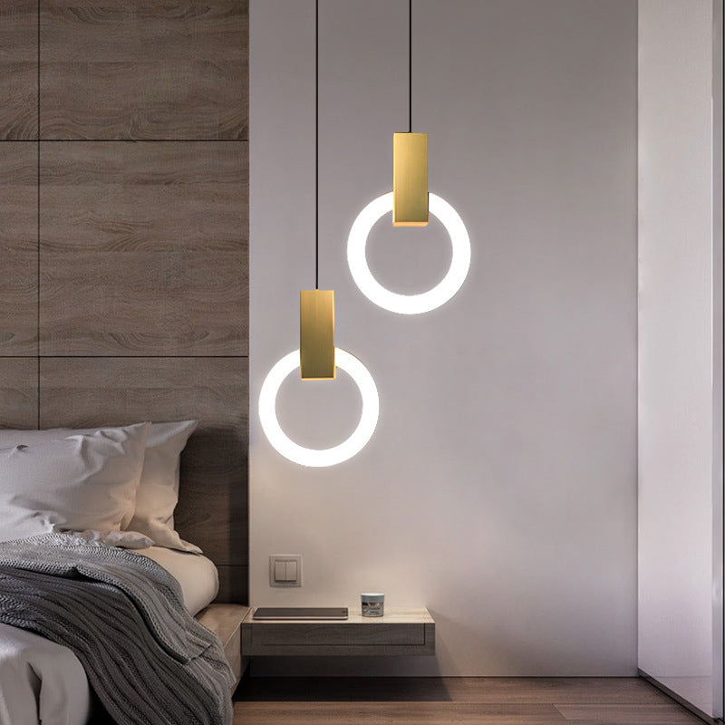 Liora Nordic LED Ring Pendant Light For Dining Room