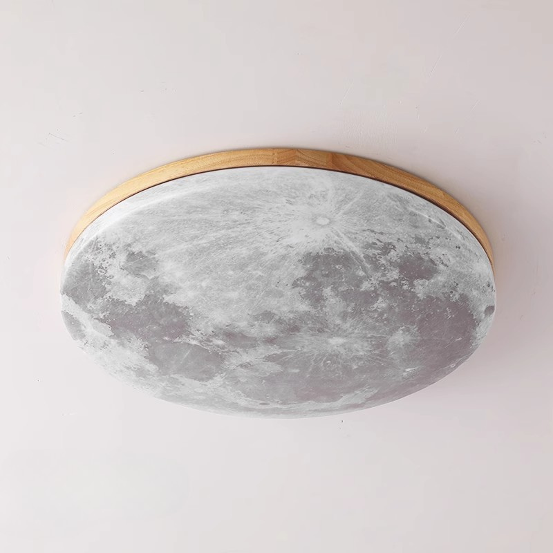 Aurelle | Round Ceiling Lamp With Japanese-Inspired Glow