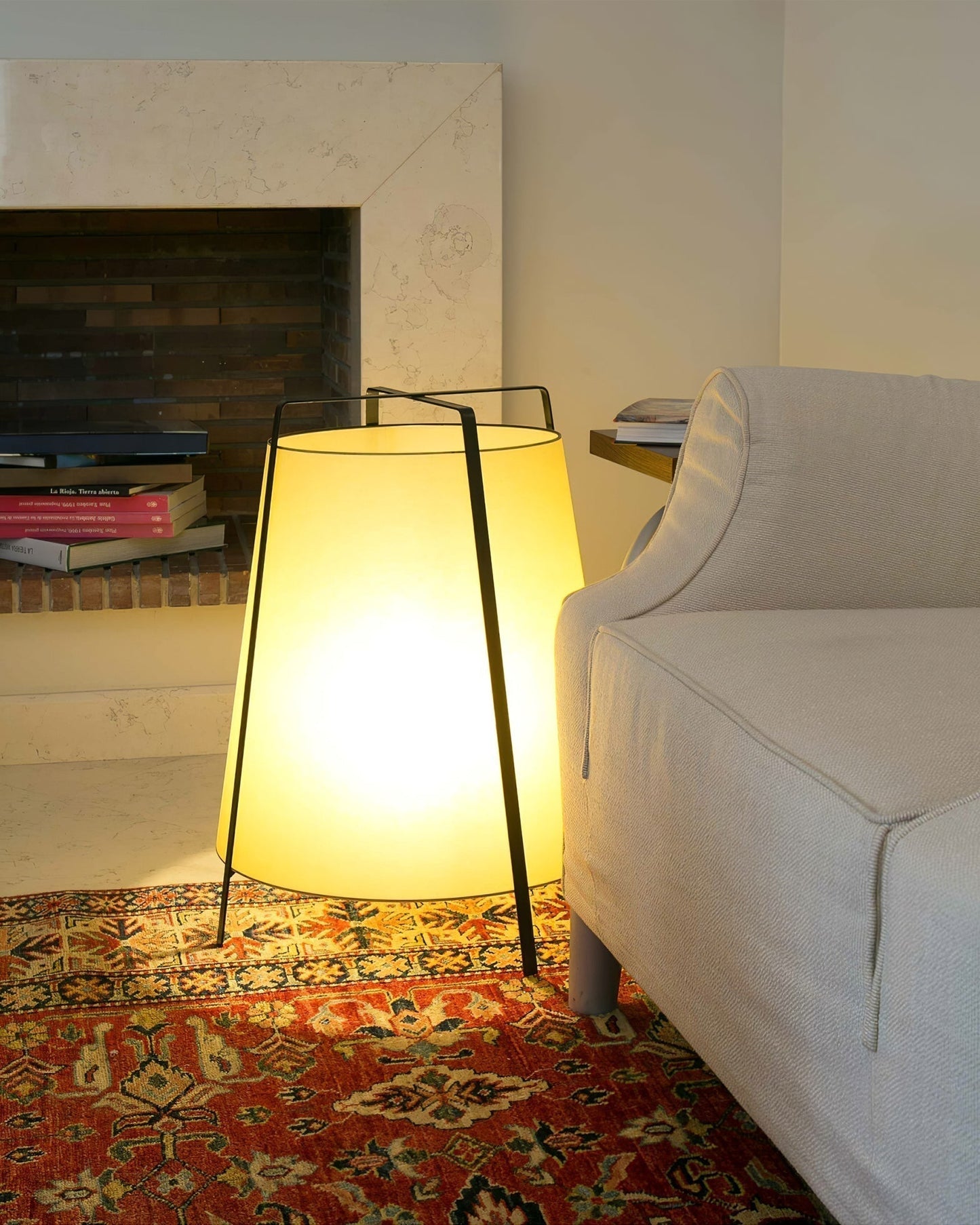 HikariLoom Table Lamp With Japanese Inspired Soft Glow
