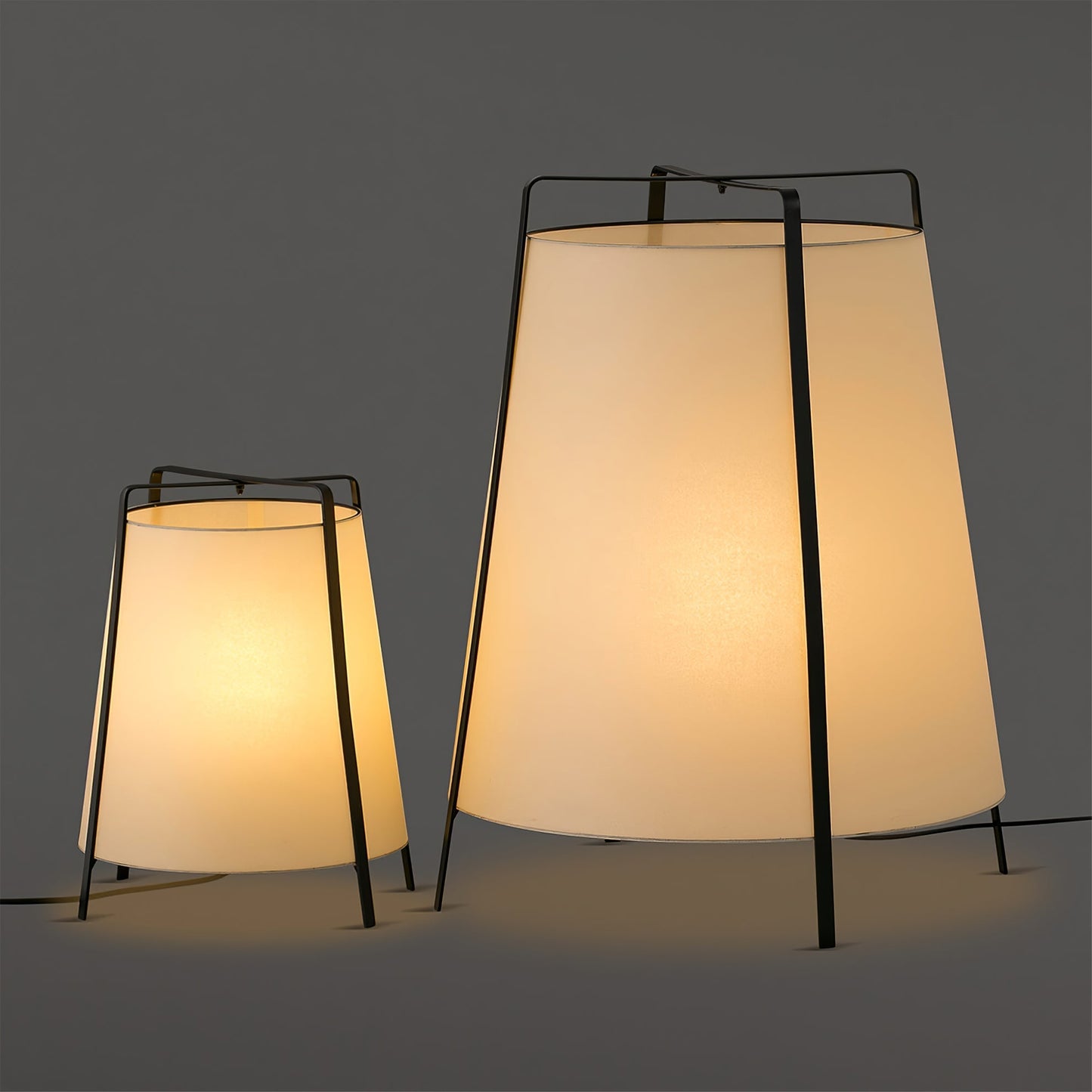 HikariLoom Table Lamp With Japanese Inspired Soft Glow
