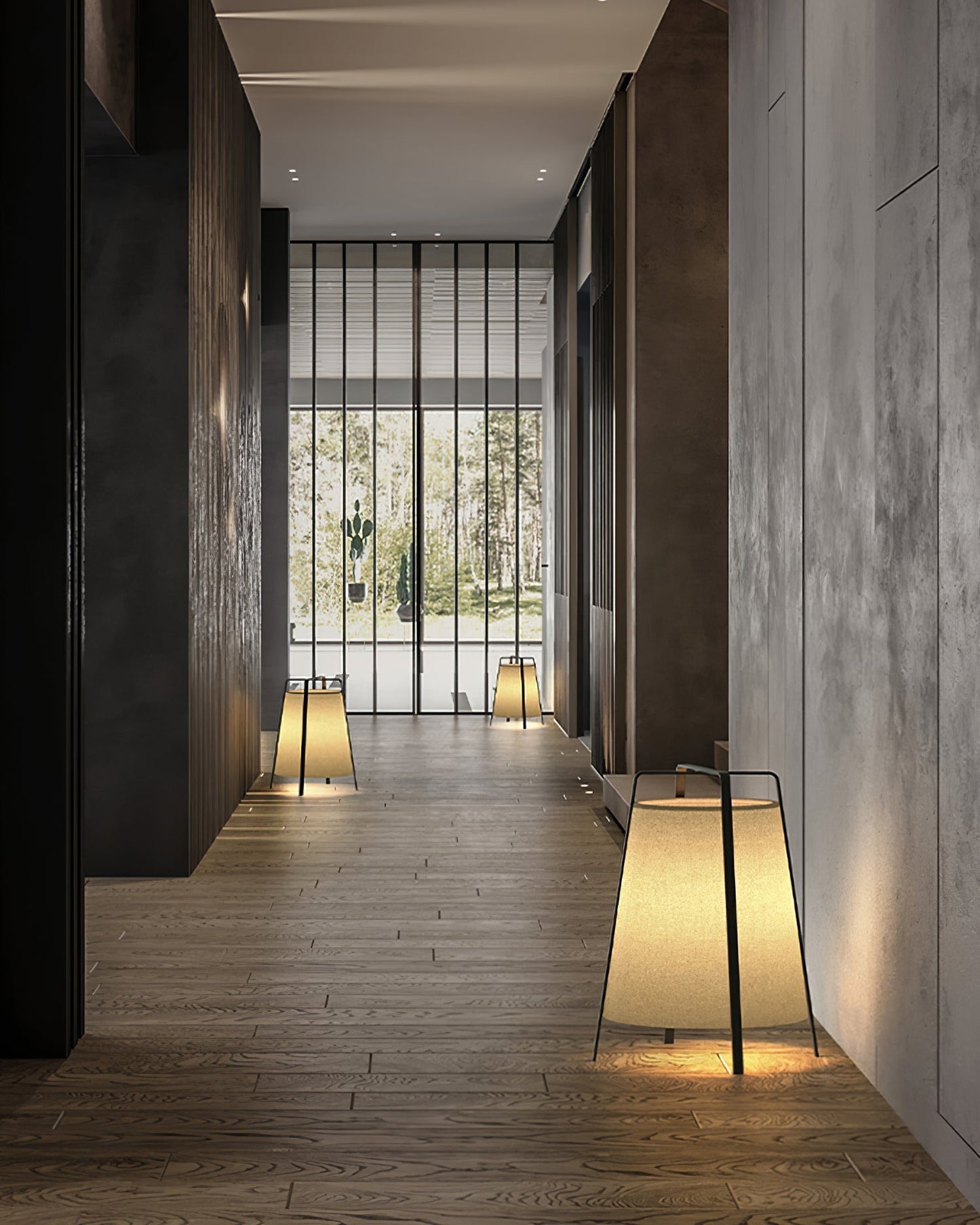 HikariLoom Table Lamp With Japanese Inspired Soft Glow