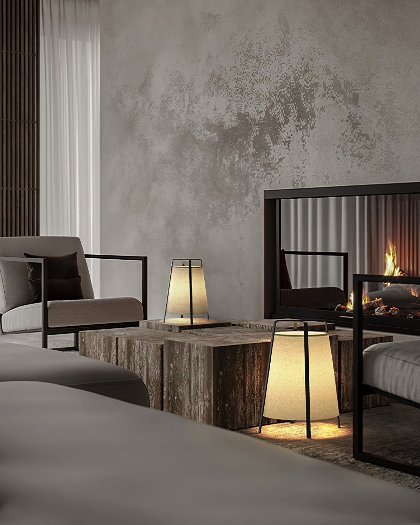 HikariLoom Table Lamp With Japanese Inspired Soft Glow