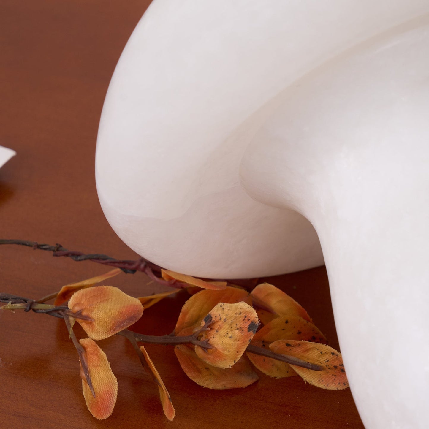 AuroraMoss Mushroom Alabaster Table Lamp With Warm Glow
