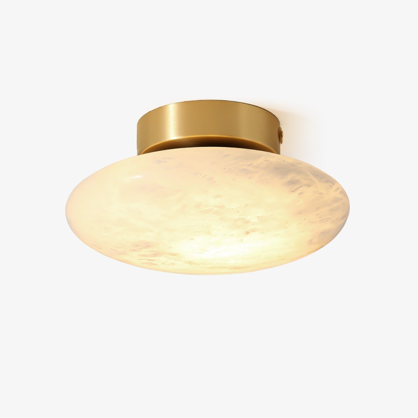 LioraGlow | Oval Alabaster Wall Sconce Soft Diffused Light