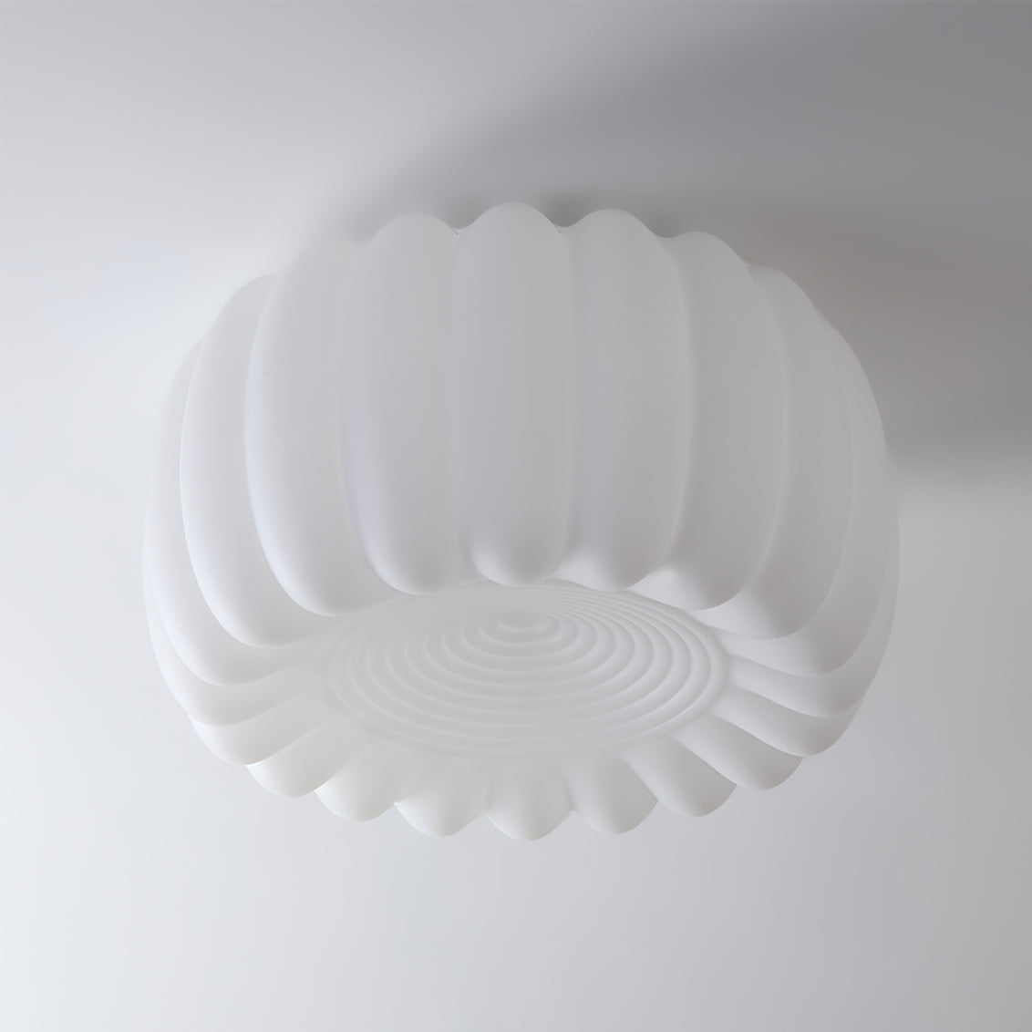 LumaVell Modern Ceiling Lamp With White Shade For Home Use