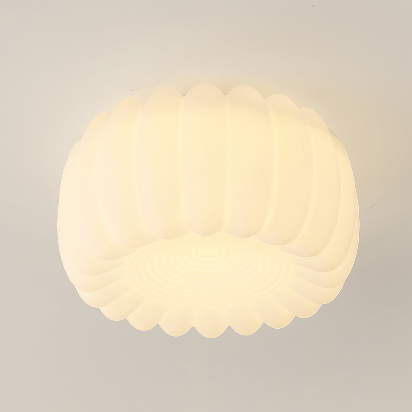 LumaVell Modern Ceiling Lamp With White Shade For Home Use