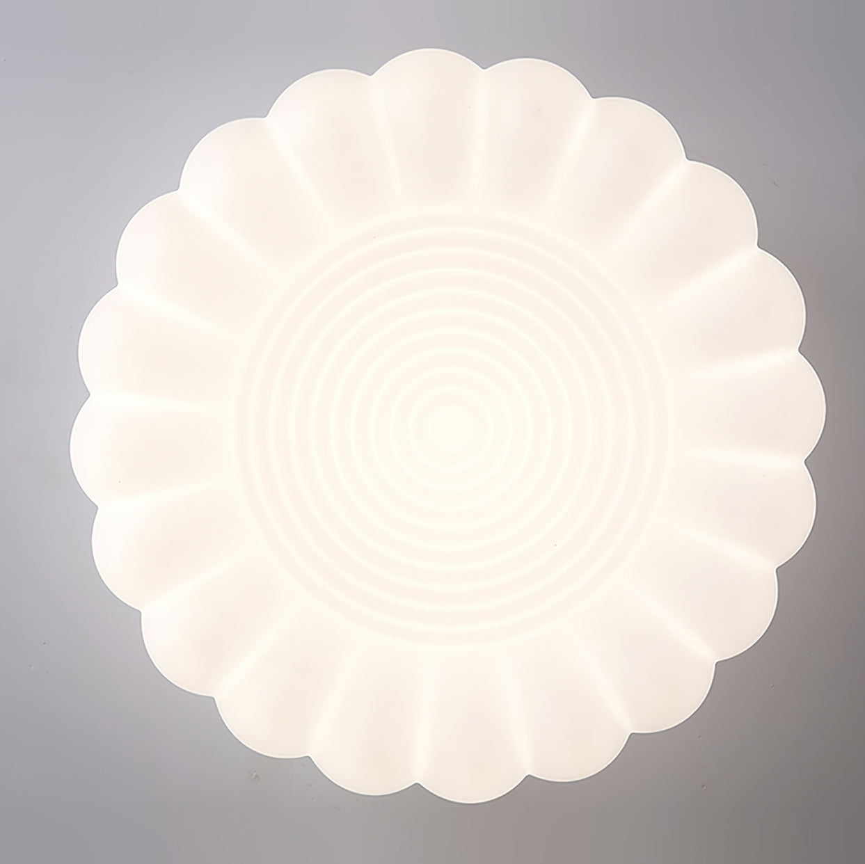 LumaVell Modern Ceiling Lamp With White Shade For Home Use