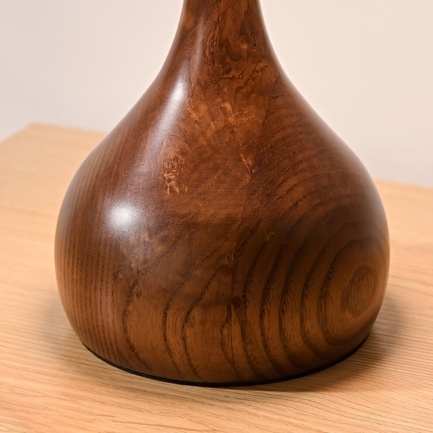 Averly | Wood & Brass LED Table Lamp For Ambient Lighting