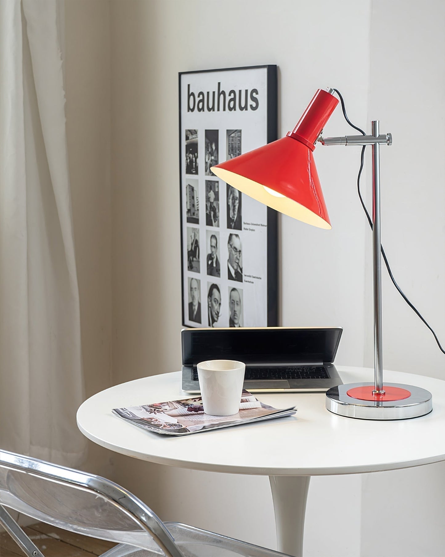 LumaVell Adjustable Shade Table Lamp | Modern Home Lighting