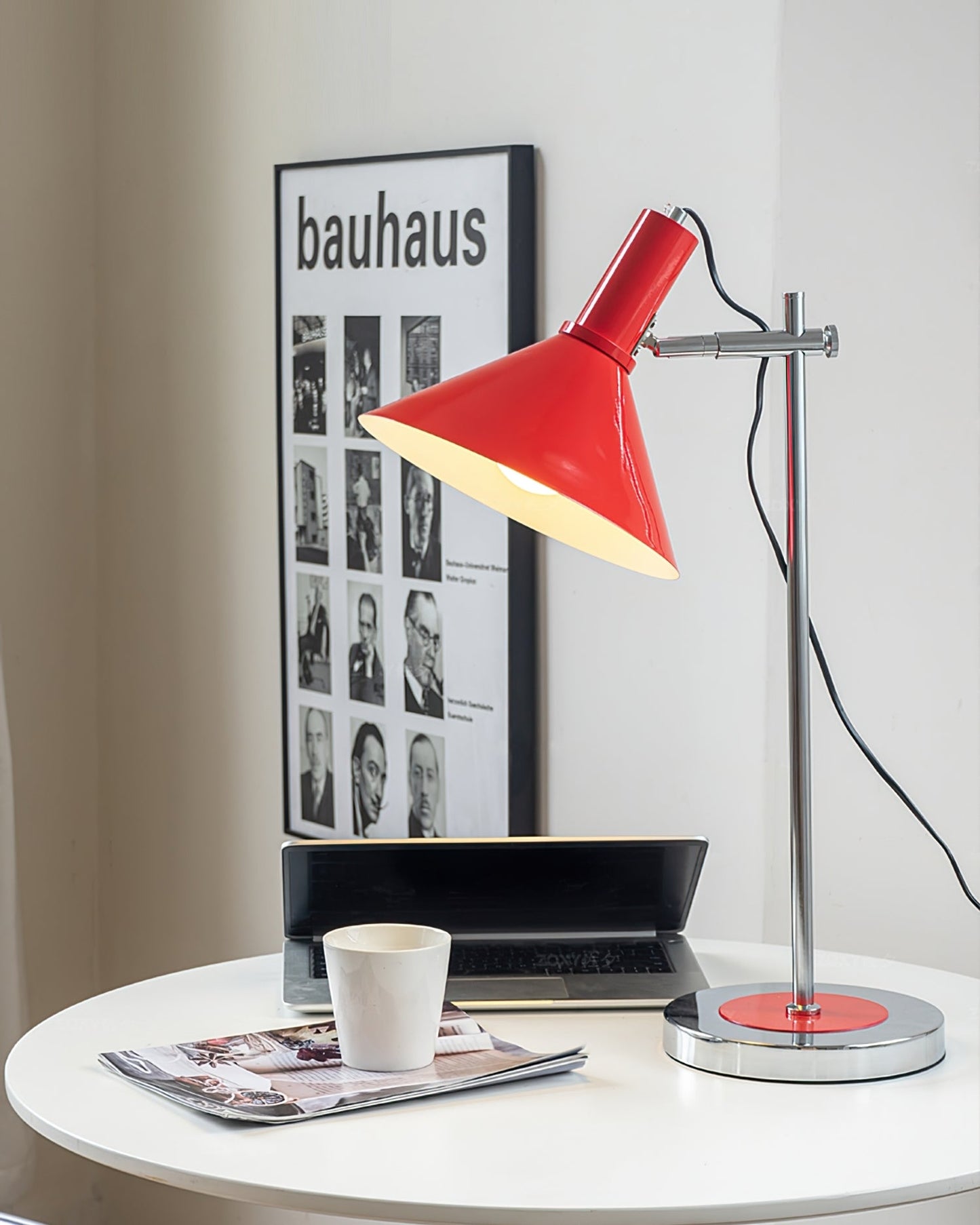 LumaVell Adjustable Shade Table Lamp | Modern Home Lighting