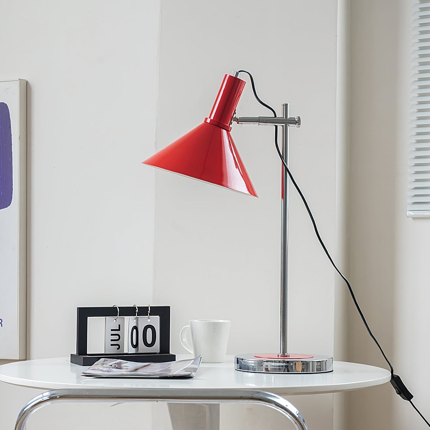 LumaVell Adjustable Shade Table Lamp | Modern Home Lighting