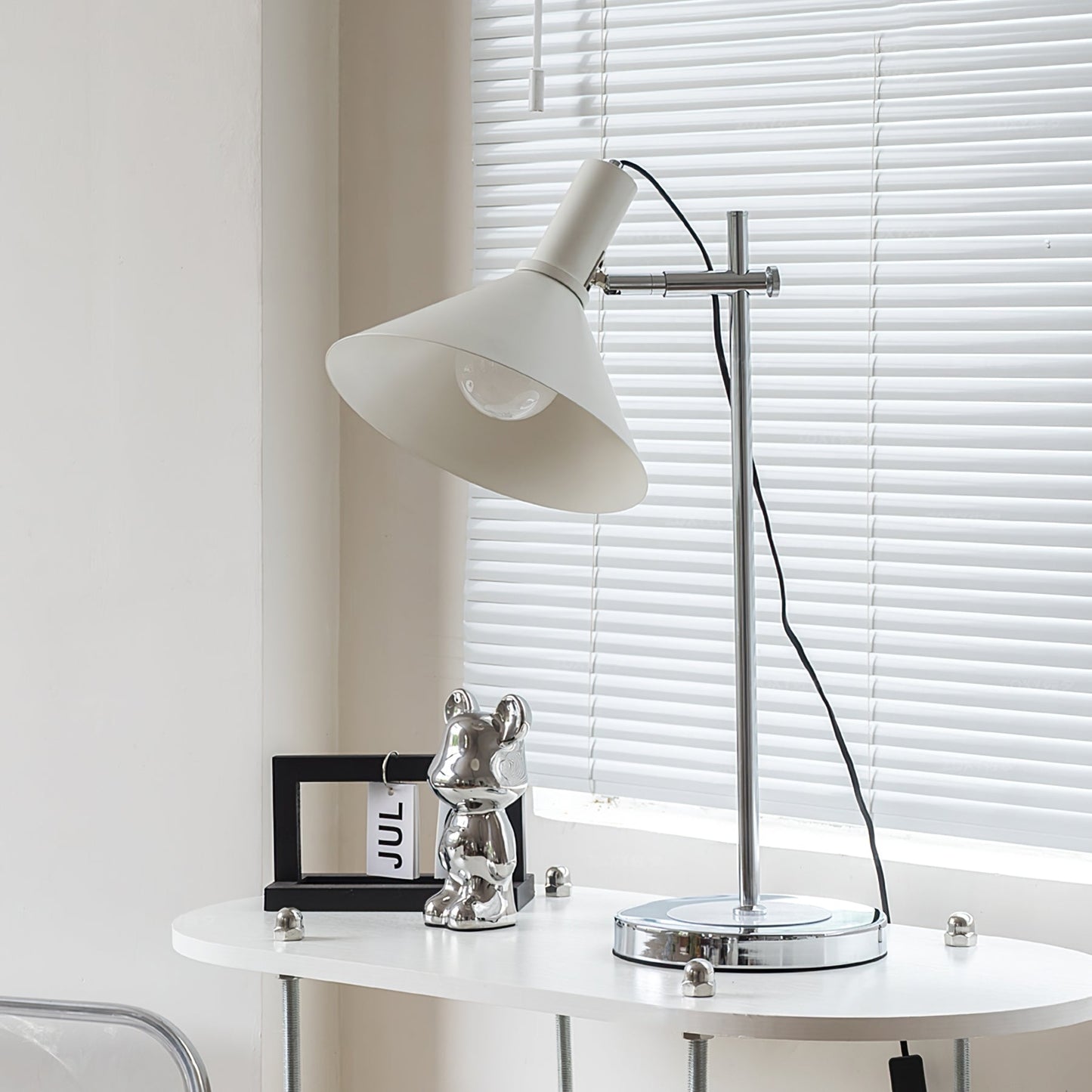 LumaVell Adjustable Shade Table Lamp | Modern Home Lighting
