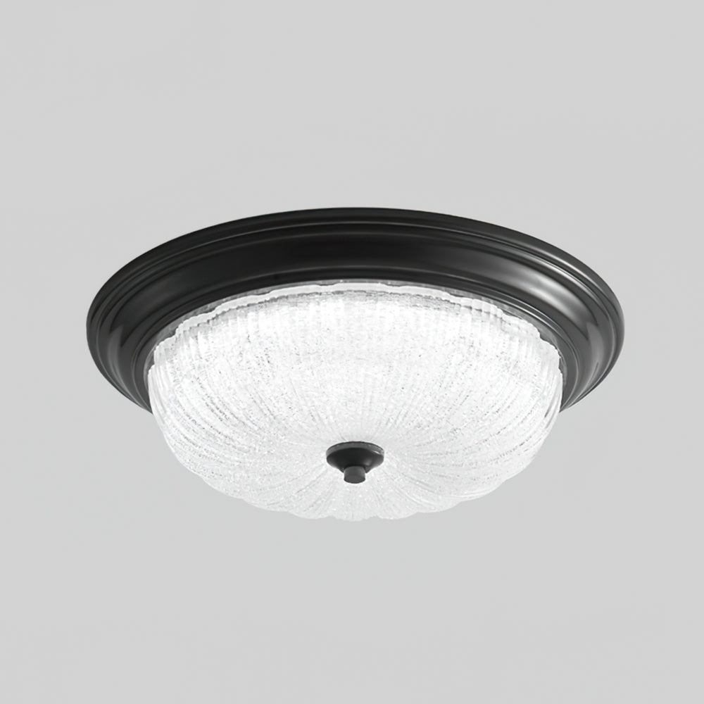 Lorian | Brass Finish Minimalist Ceiling Light, Warm Glow