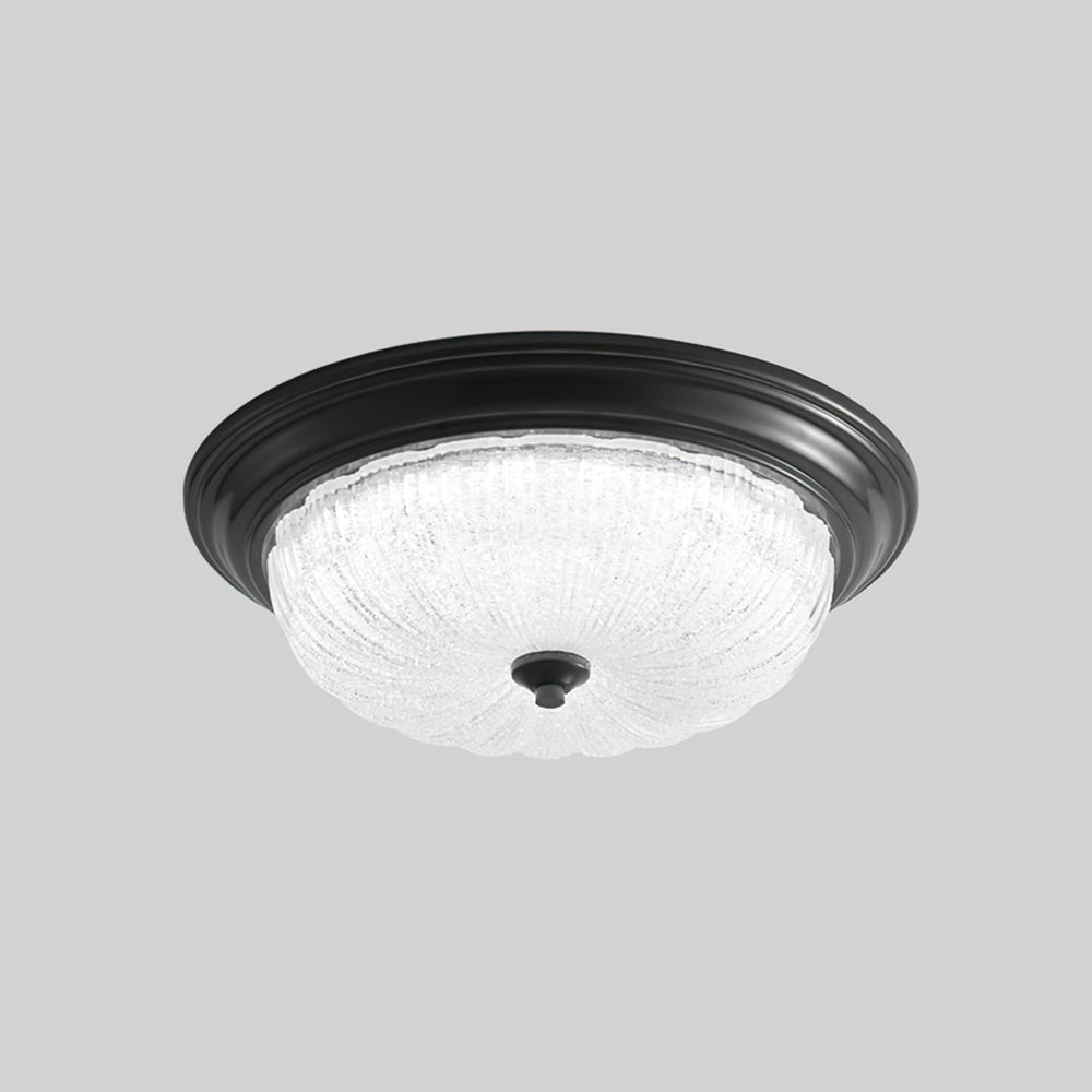 Lorian | Brass Finish Minimalist Ceiling Light, Warm Glow