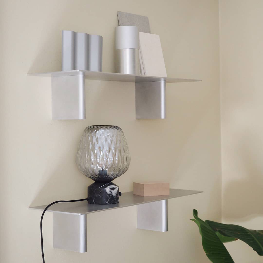 Luma Quilted Glass Table Lamp With Soft Marble Glow
