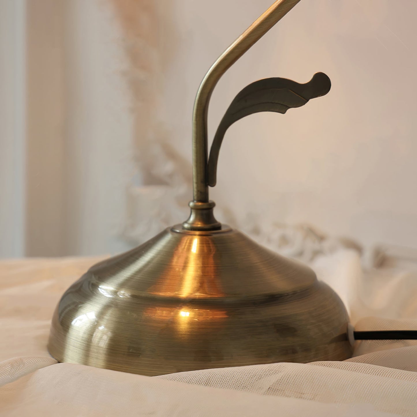 LumiSera Pink Capiz Table Lamp Handcrafted Glass And Metal