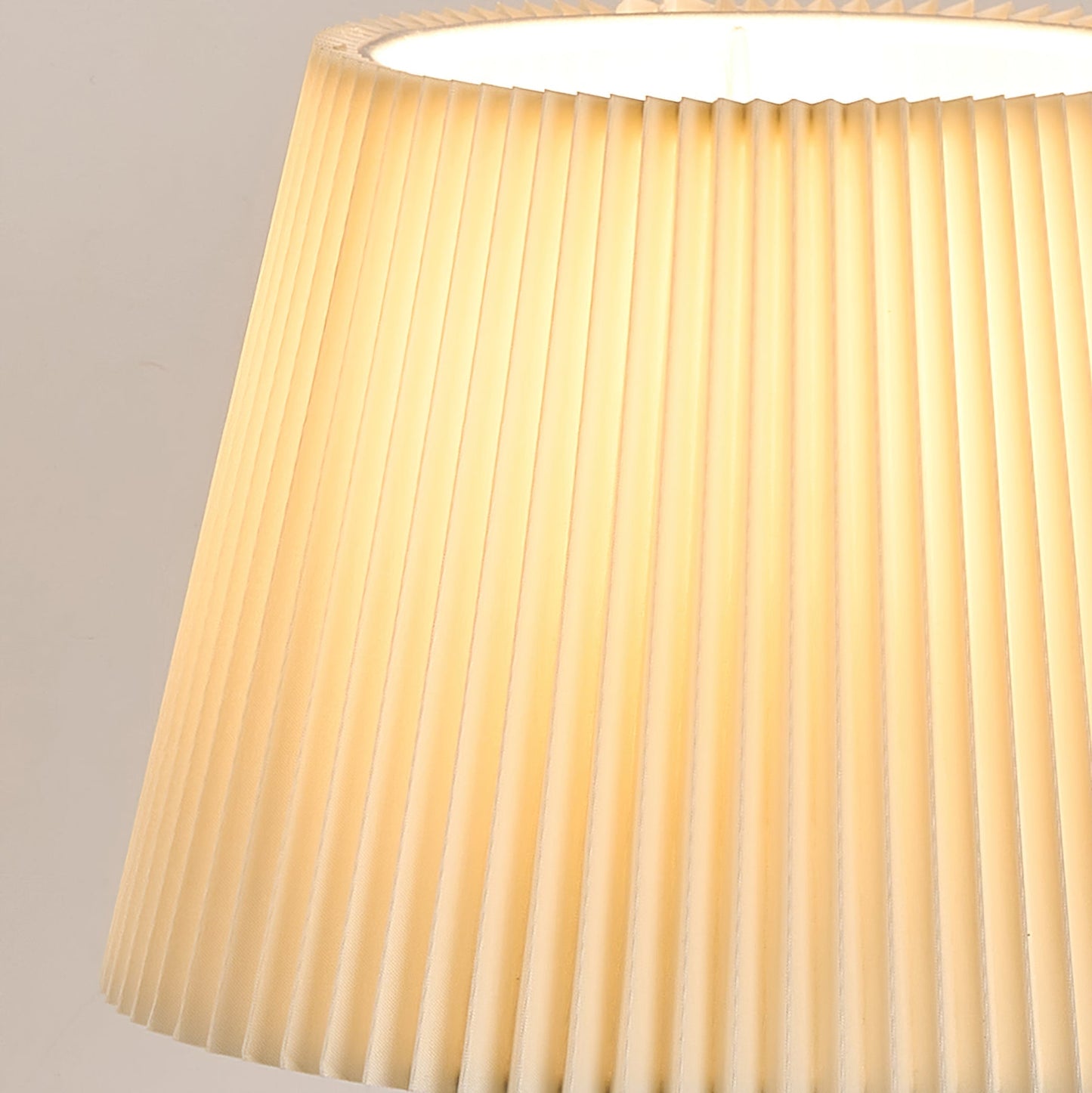 AuroraWood | Walnut Base Desk Lamp With Fabric Shade