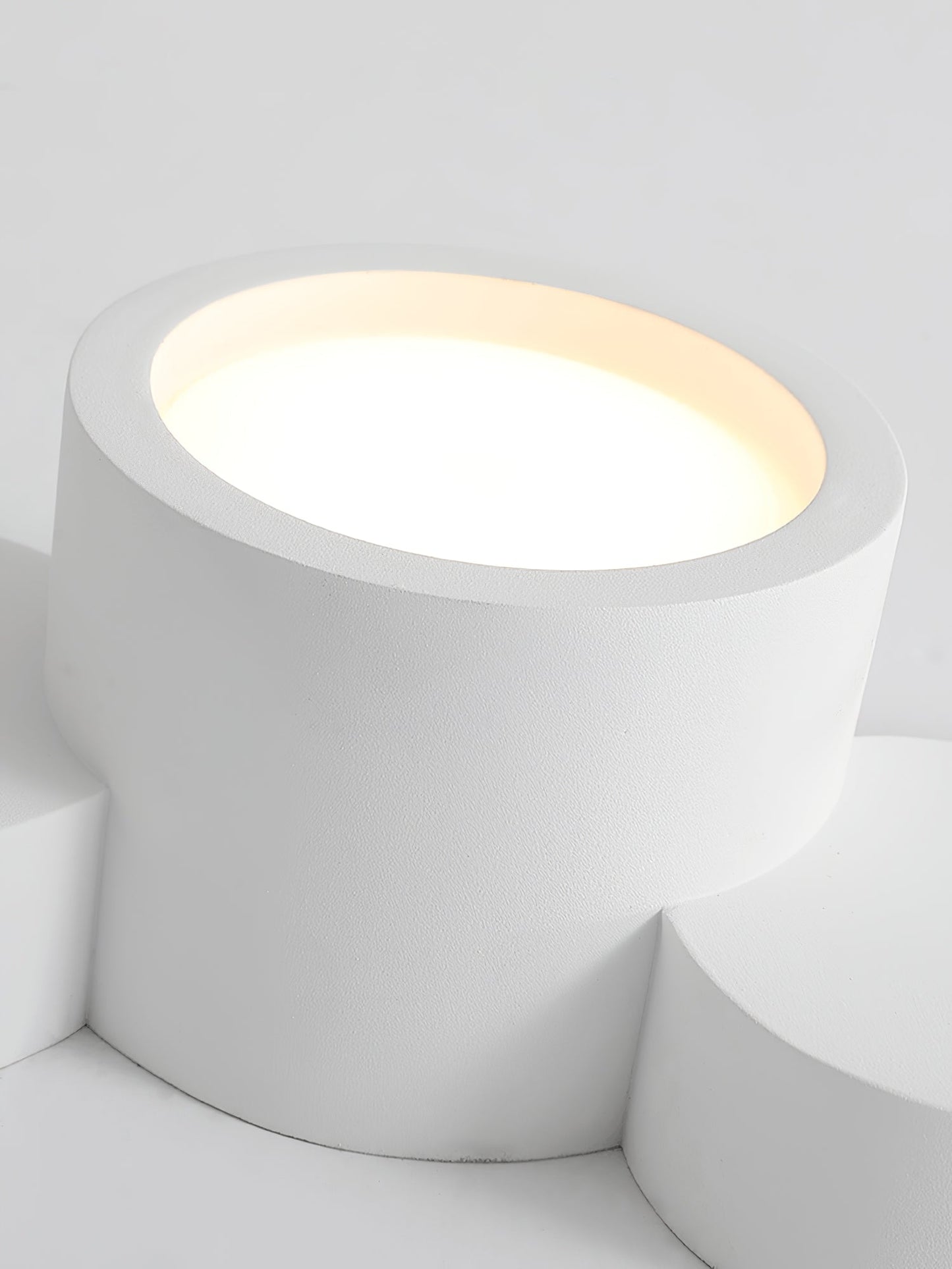 Lunara Paintable Round Ceiling Light For Modern Interiors