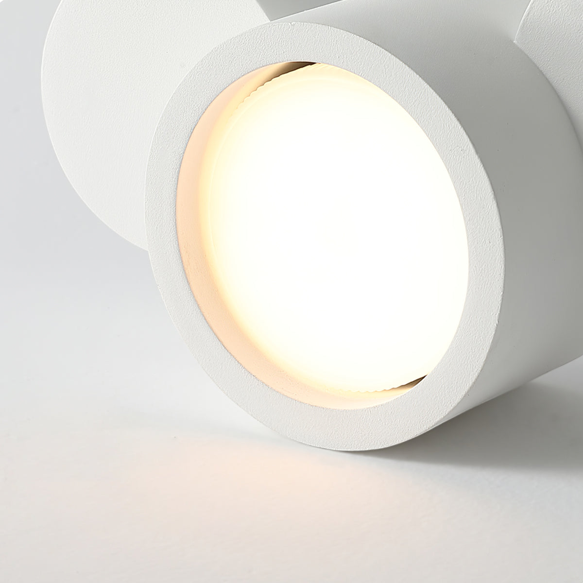 Lunara Paintable Round Ceiling Light For Modern Interiors