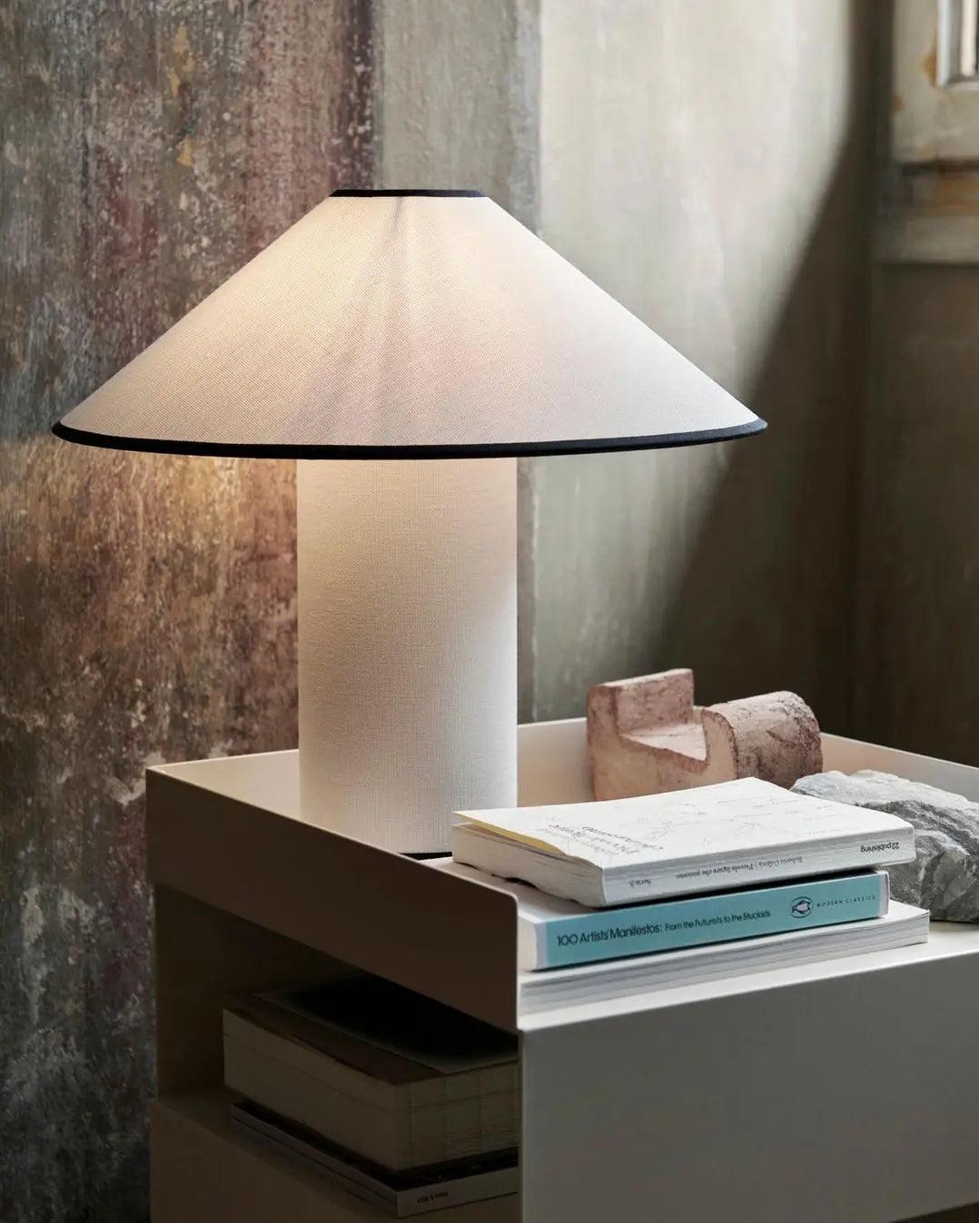 Vellaro Modern Table Lamp With Warm Ambient Lighting